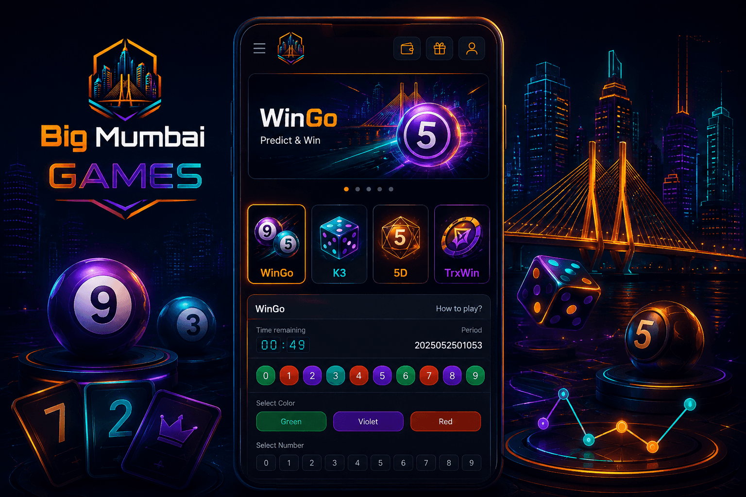 Big Mumbai games and colour prediction information